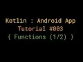 Kotlin - Beginner Tutorial