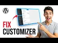 How to fix WordPress customizer not working Easiest Way 2026 Guide