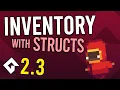 GameMaker Inventory with Structs GMS 2 3 New Features