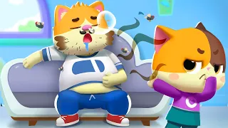 No No Messy Song | Good Habits Song | Nursery Rhymes & Kids Songs | Mimi and Daddy