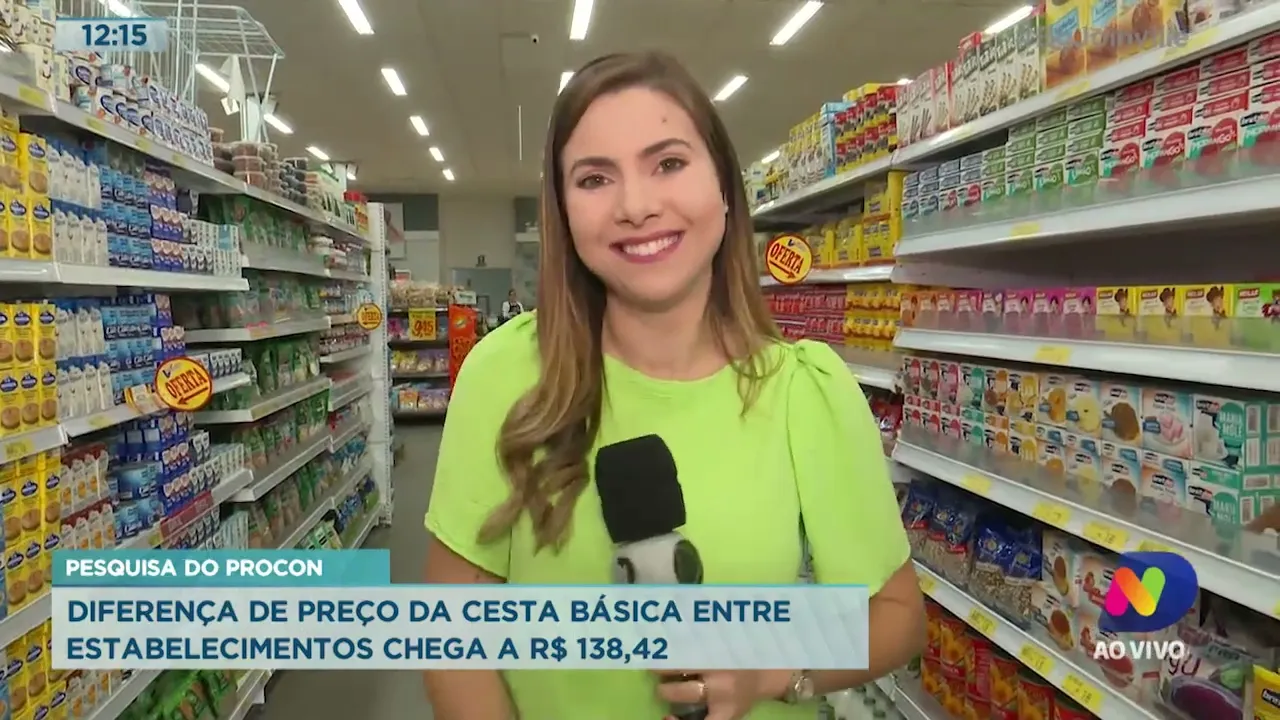 Pesquisa do PROCON: diferença de preço da cesta básica entre estabelecimentos chega a R$ 138,42