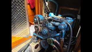 Stripping a Perkins 4108 Sailing Volupia