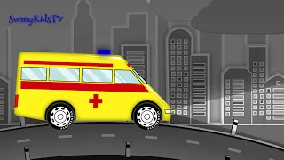 Short poems about an Ambulance, Fire Engine and Police Car