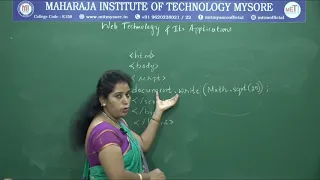 Javascript client-side scripting 7th sem CSE Module-3 Web Technology Its Applications