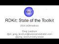 State of the toolkit