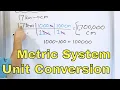 Learn Metric System Unit Conversions - Dimensional Analysis