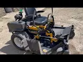 Cub Cadet commercial M60 Tank zero turn mower service and review Belted Galloway Homestead