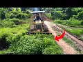 Download Lagu Excellent New Project EXPAND RURAL ROADS By Skill Driver D21P Dozer Pushing GRASS AND TRASH FLOODED