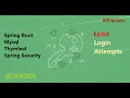 Limit Login Attempt with Spring boot Mysql and Thymleaf