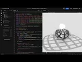 Stereographic Projection - Volumetric light