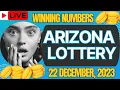 Arizona Night Lottery Drawing Results - Dec 22 2023