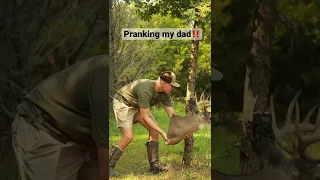 Pranking My Dad Feathersandfins Deerhunting Prank 