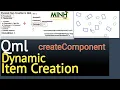 Qml Dynamic Item Creation Part - 2 Qt createComponent minhinc 42web io Dec 17 2019