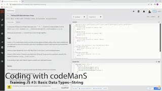 Codewars 8 kyu Training JS Basic data types--String JavaScript