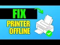 Printer Offline Problem in Windows 11 How To Fix