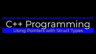 Using Pointers with Struct Types in C