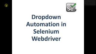 How To Select Dropdown Value in selenium webdriver java