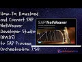 Download and Connect SAP NWDS with SAP Process Orchestration 7 50