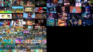 4 Created AAO Videos Playing At Once 22 4 созданных видео ВС сразу 22 