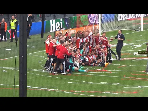 Download MP3 Feyenoord kampioen 2023 tegen Go Ahead Eagles - sfeer in De Kuip