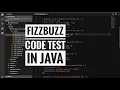 Fizzbuzz code test in Java