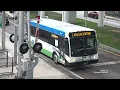 Buses in Miami Florida USA 2021