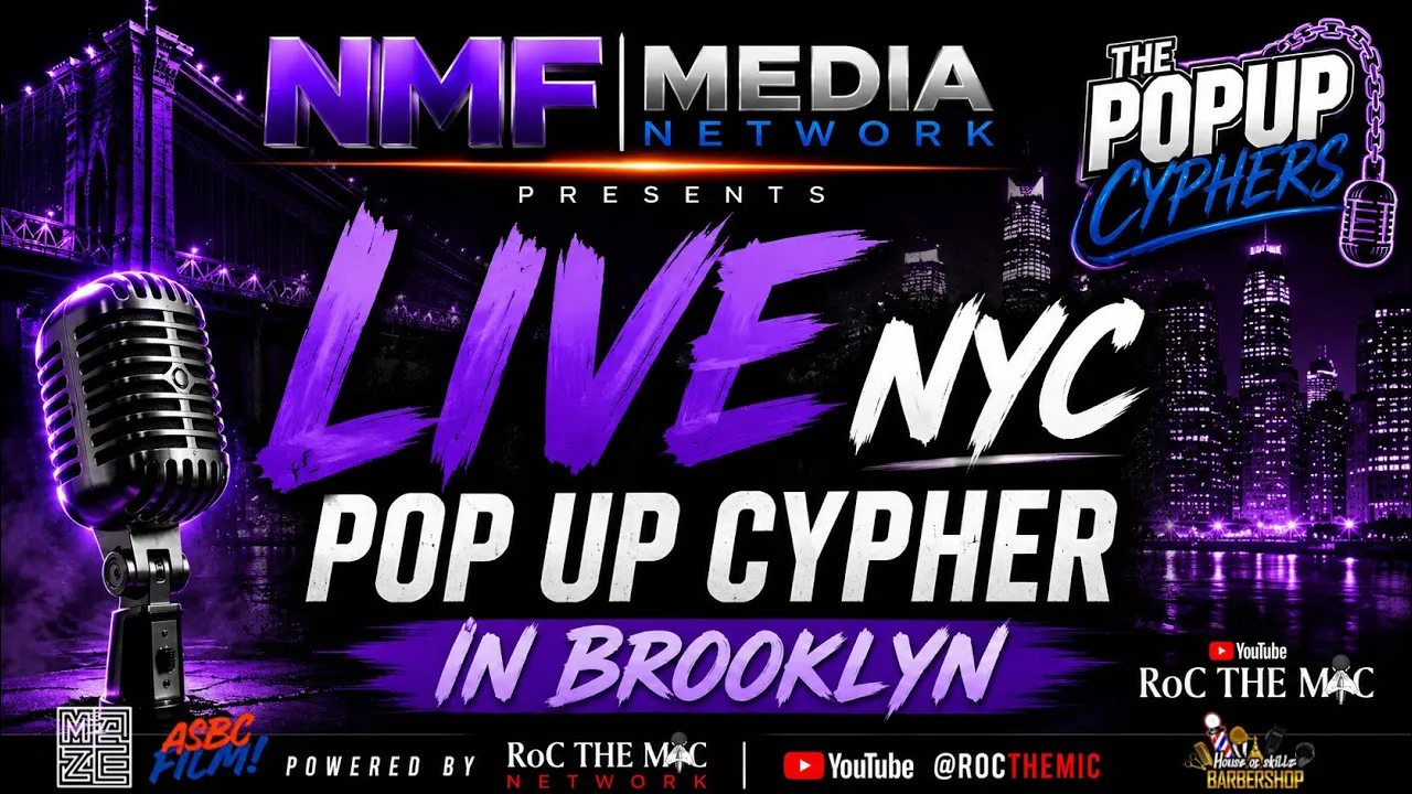 NMF LIVE NYC Pop Up Cypher