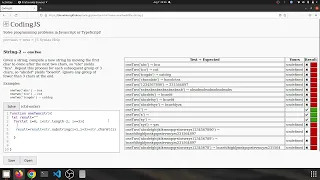 String 2 oneTwo Javascript solution