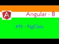 NgClass In Angular 8 Angular 8 Tutorial In Hindi OnlyCoding