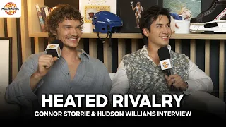 the cast of heated rivalry plays 
