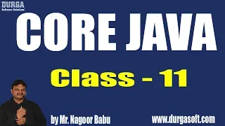 JAVA Programming Format Part - 3 Class