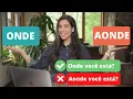 Download Lagu ONDE or AONDE | Brazilian Portuguese Vocabulary