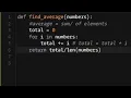 Python - Calculate Average Codewars 8KYU