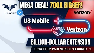 Breaking News US Mobile Inks Billion Dollar Deal With Verizon