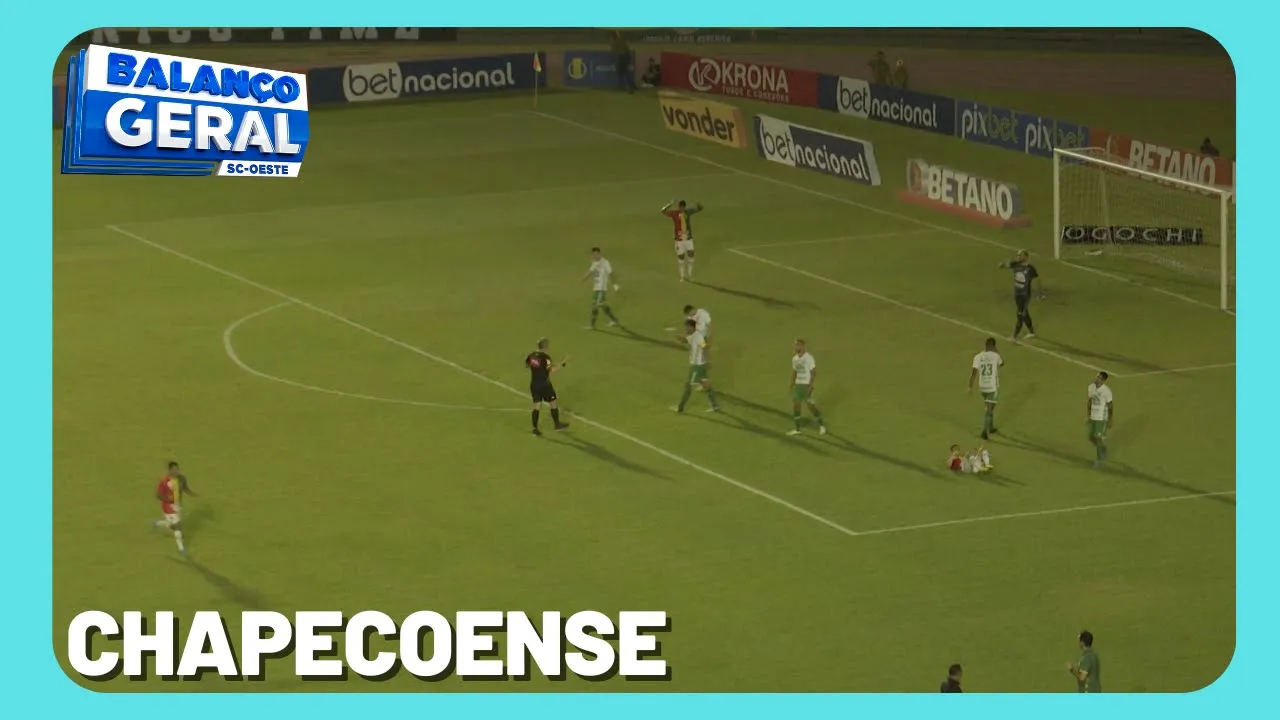 Chapecoense perde para o Sampaio Corrêa e segue próxima da zona de rebaixamento