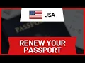 How to Renew Your US Passport in Person Full Guide