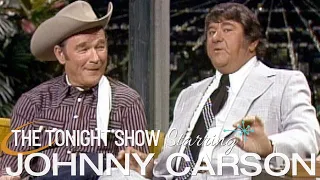 Buddy Hackett and Roy Rogers Carson Tonight Show