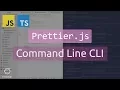 Prettier CLI tool