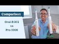 Oral-B Pro 1000 vs iO Series 3 iO3