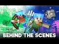 Ocean Monument BEHIND THE SCENES - Alex and Steve Life Minecraft Animation