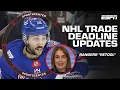 New York Rangers looking to TRADE Vincent Trocheck ahead of their retool - Emily Kaplan SC