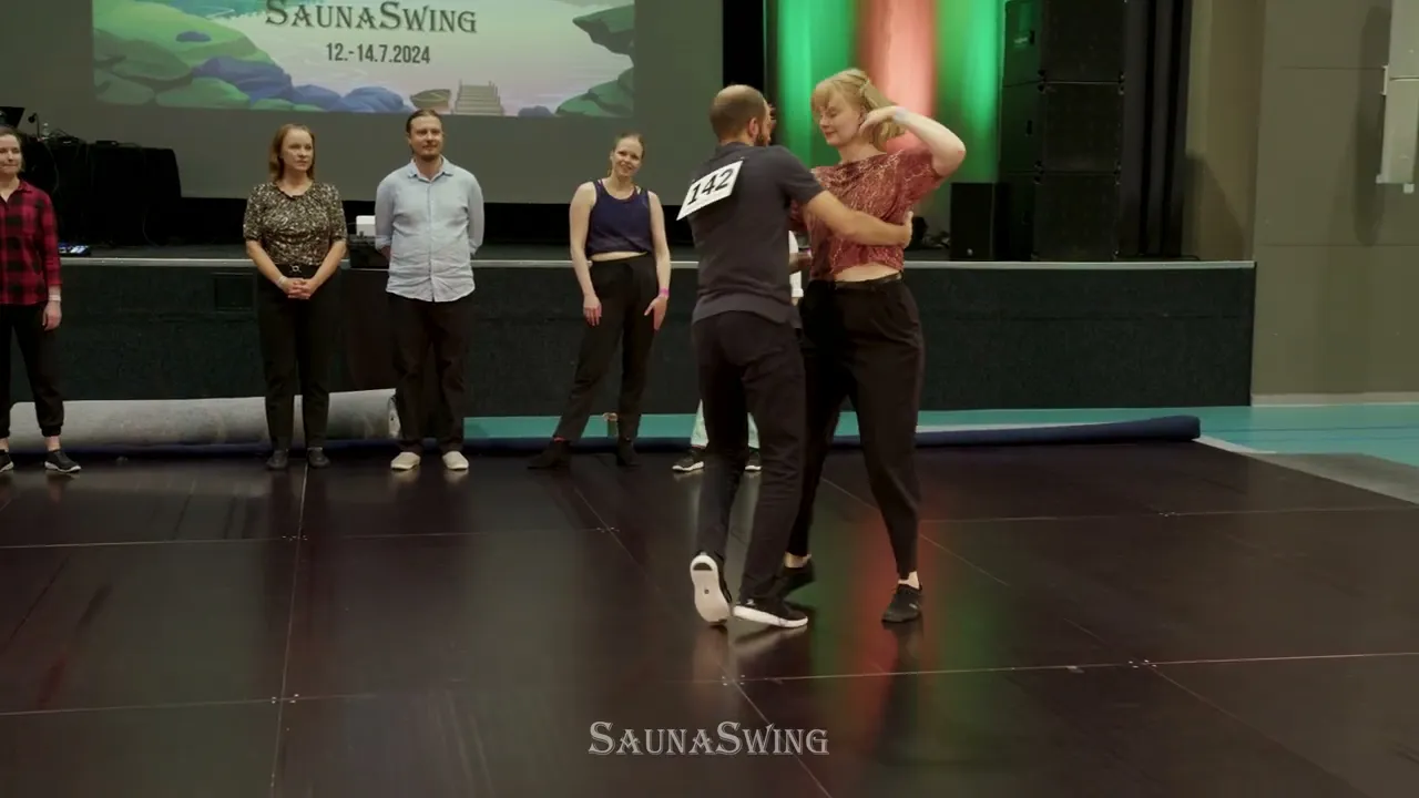 Juuso Kerovuori & Serena Saarela - 1st place Intermediate Jack&Jill Finals - SaunaSwing 2024