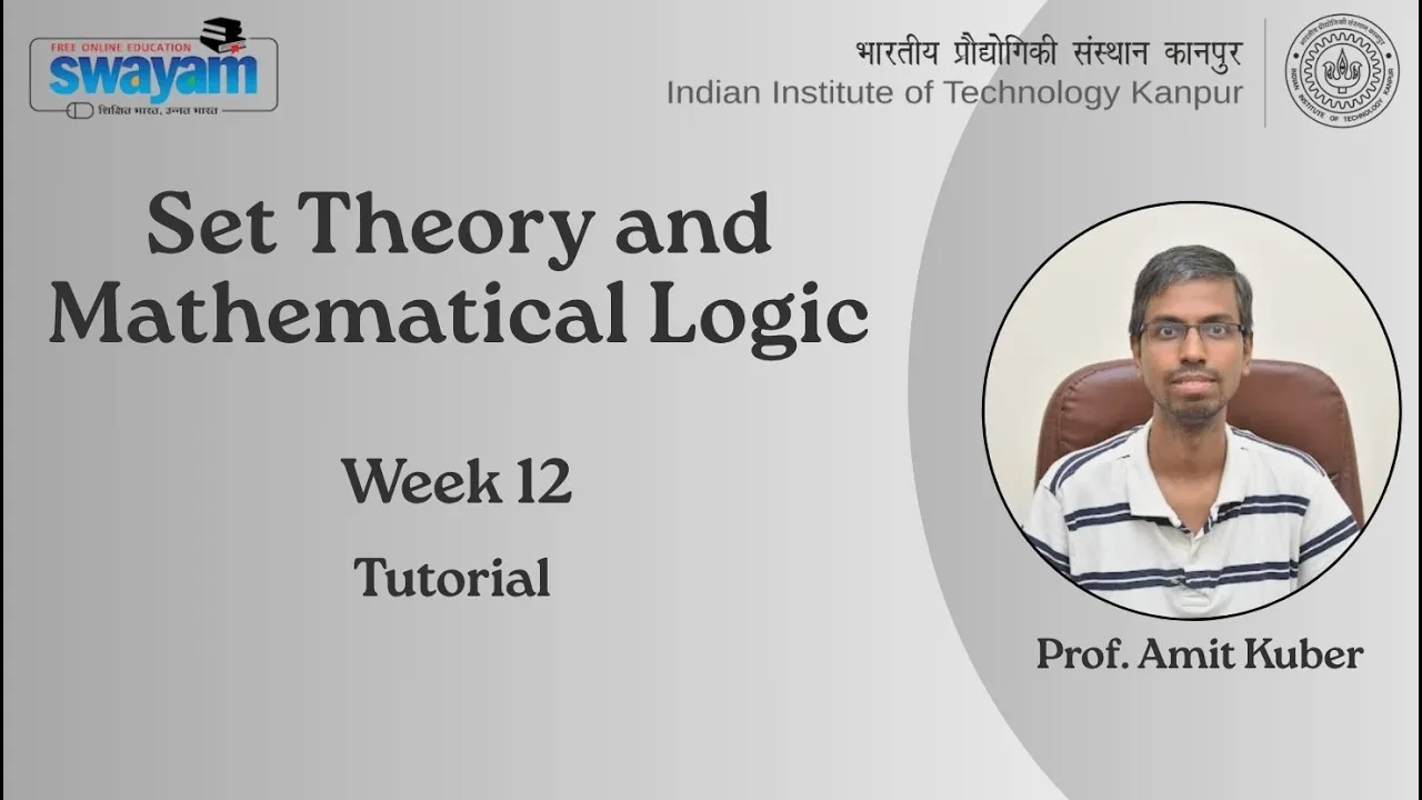 Lecture Tutorial : Week 12