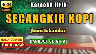 Download SECANGKIR KOPI - Jhoni Iskandar KARAOKE TANPA VOKAL MP3