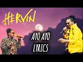 Lagu Ayo Ayo | HERVIN | Lyrics | HARINIMADAN