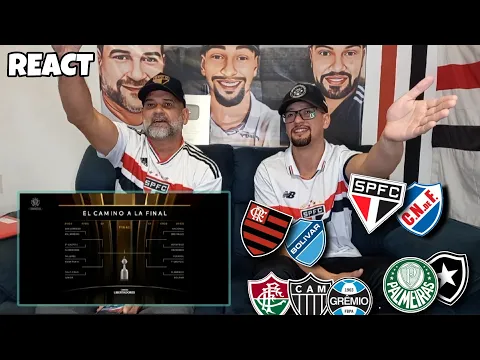 Download MP3 REACT SORTEIO LIBERTADORES OITAVAS DE FINAL - SP E FLA COM \