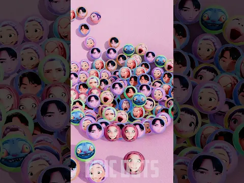 KPop Demon Hunters Huntrix Netfilx Satisfying Balls Part 1