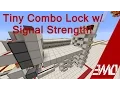 Tiny Combination Lock using Signal Strength 6x4 footprint