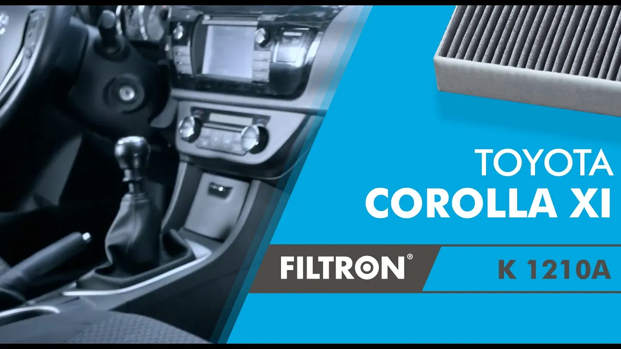 Jak wymienić filtr kabinowy? – Toyota Corolla XI – The Mechanics by FILTRON