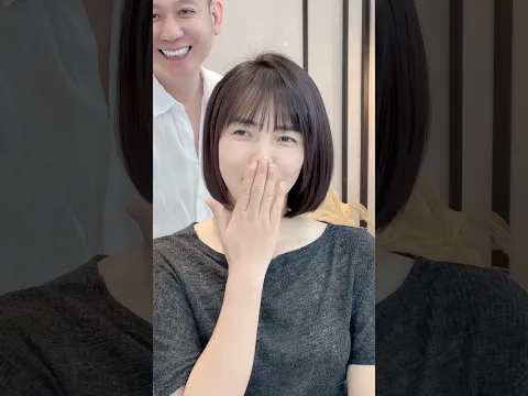 Em ơi cắt ngắn của chị thế, và cái kết trẻ ra chục tuổi chị em ạ 🥰👇 | 1900 Hair